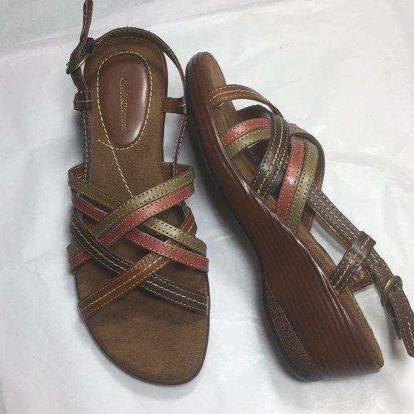 🎉Croft & Barrow wedge Sandals 7 - Picture 2 of 4